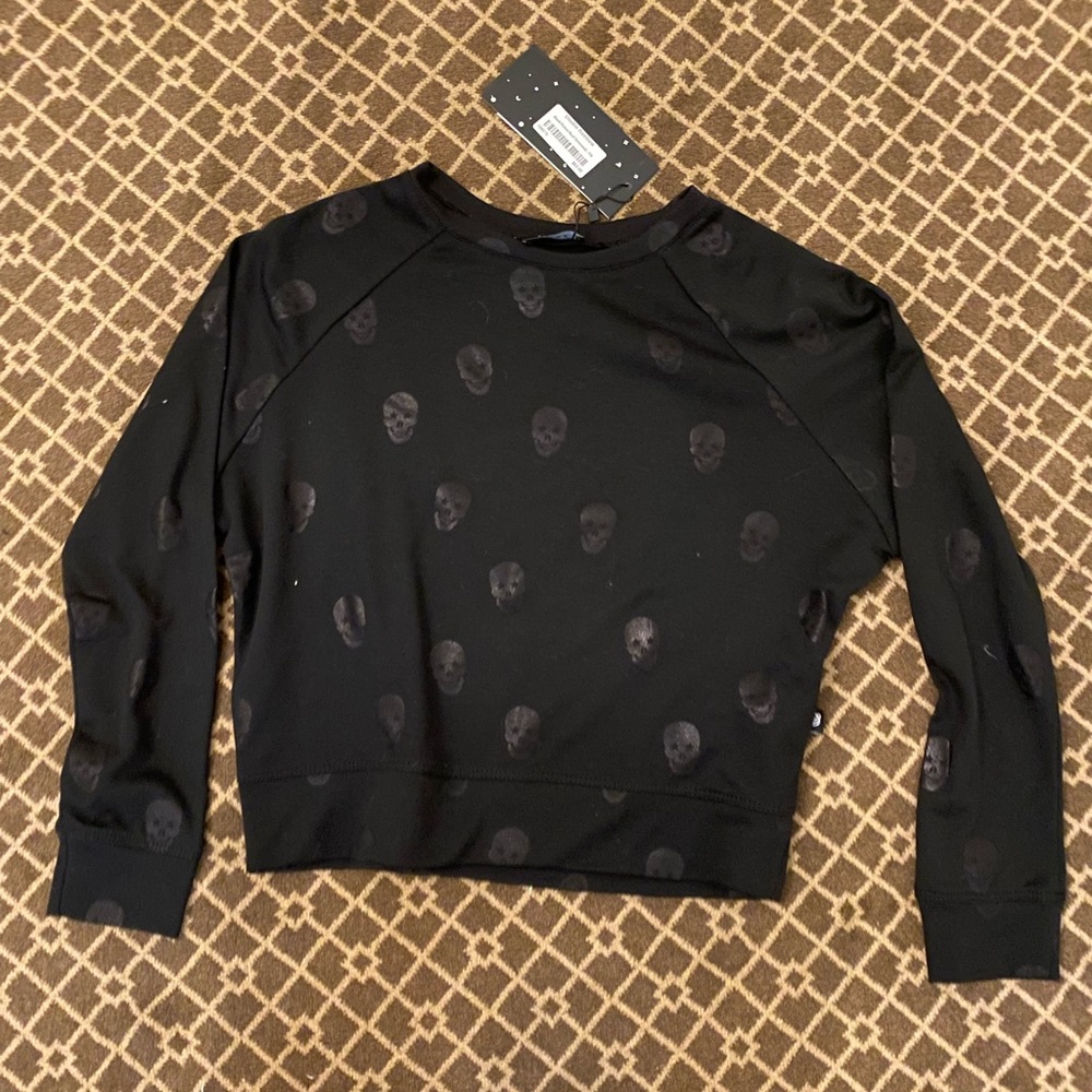 Terez girls black top 7/8 NWT